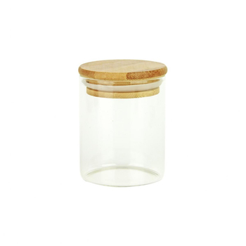 Стеклянная банка Glass Bamboo Jar 200ml - Безопасность - Хранение - Контейнеры - Магазин бонгов бонгшоп.рф