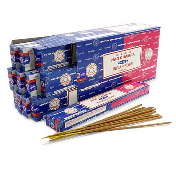 Благовония Satya Combo Nag Champa Indian Rose 16 гр - Благовония - Благовония - Магазин бонгов бонгшоп.рф