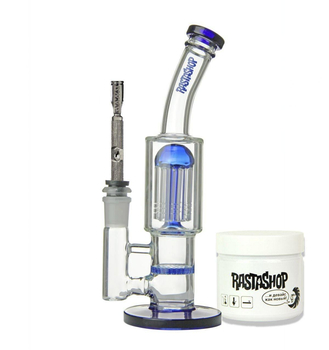 Набор Rastashop 1x8-Arm Hncmb Perc  + Dynavap M7 - Бонги - Бонги стеклянные - Изогнутые бонги - Магазин бонгов бонгшоп.рф