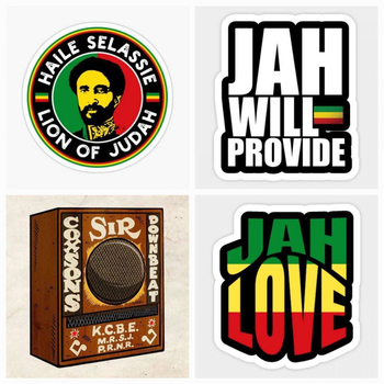 Sticker Pack Jah Love - Стикеры - Магазин бонгов бонгшоп.рф